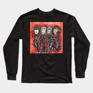 Ramones I Wanna Be Sedated 1978 Long Sleeve T-Shirt